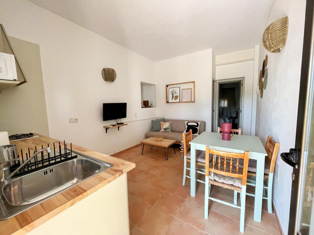 Apartamentos Carabela Playa Migjorn Buitenkant foto